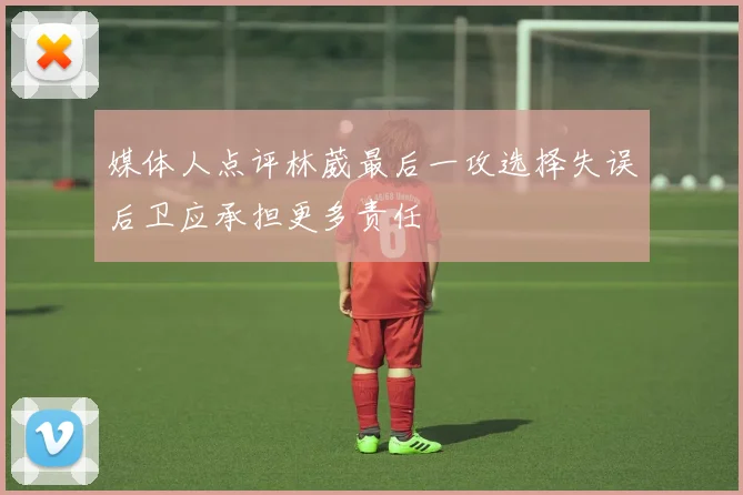 媒体人点评林葳最后一攻选择失误后卫应承担更多责任
